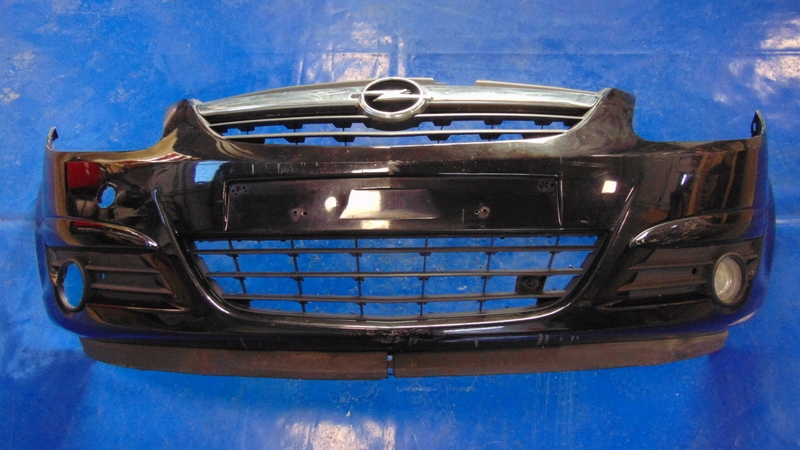 фото №1, Бампер перед передній чорний opel corsa d 06-14 rok