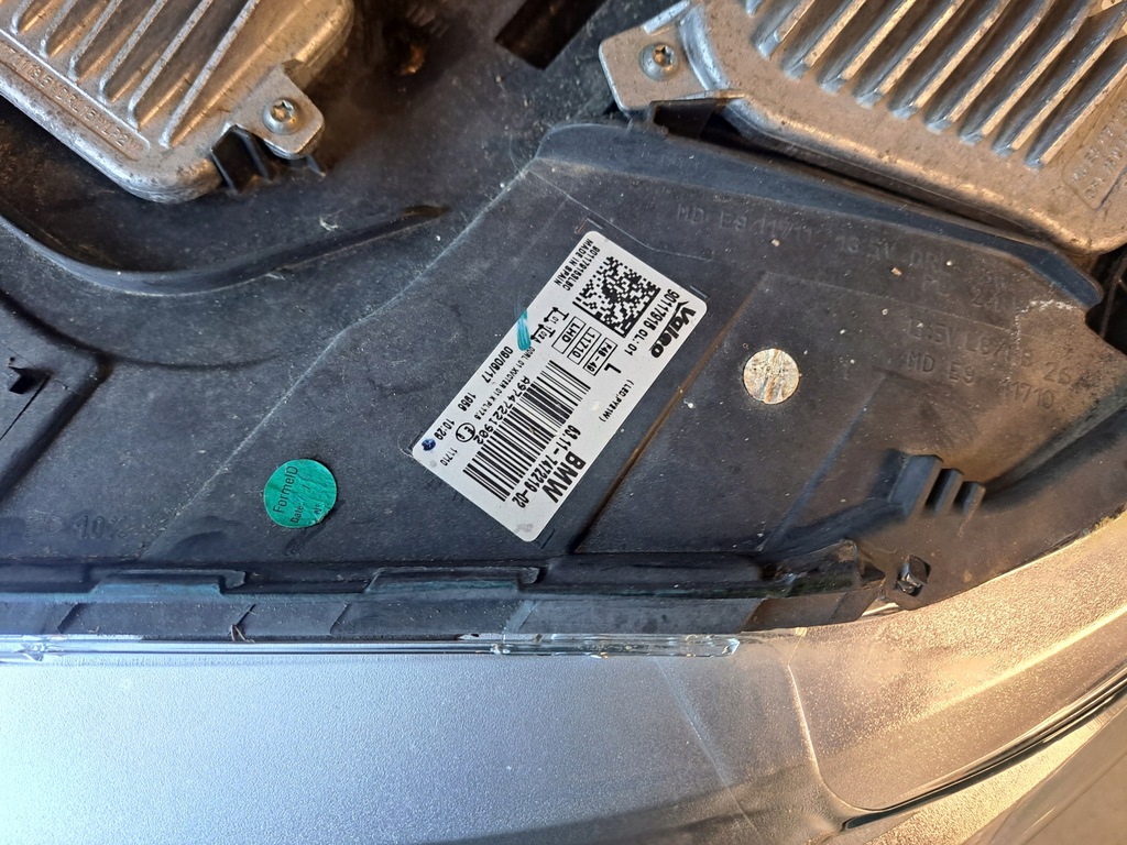 фото №13, Bmw x1 f48 перед капот pas бампер лампы капот alpinweiss 3 300