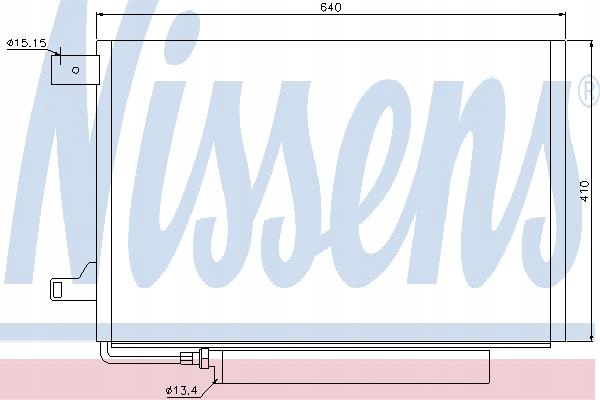 фото №9, Nissens конденсатор кондиціонера mercedes a-class