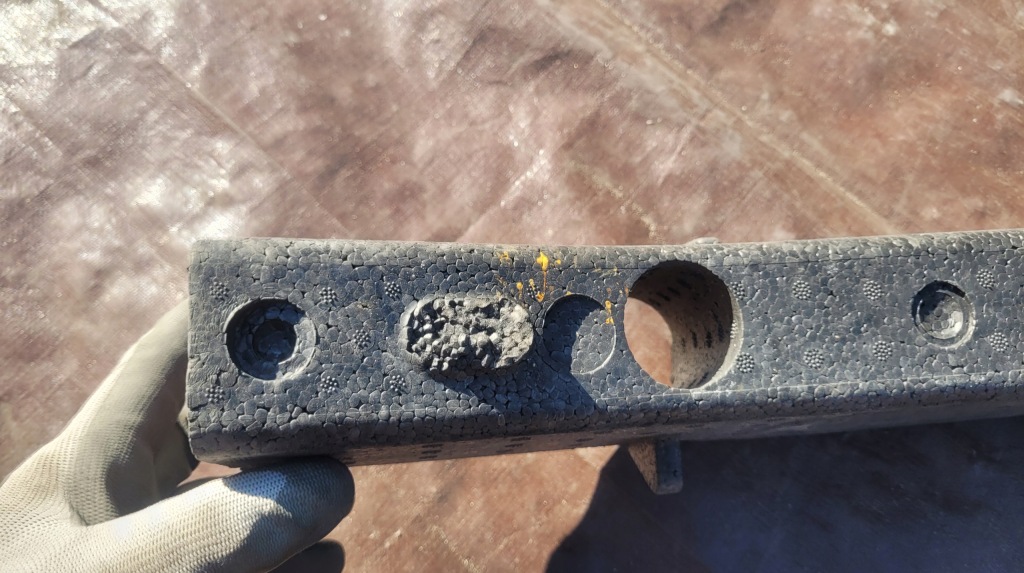 Абсорбер піна пінопласт бампера перед vw golf vii Київ