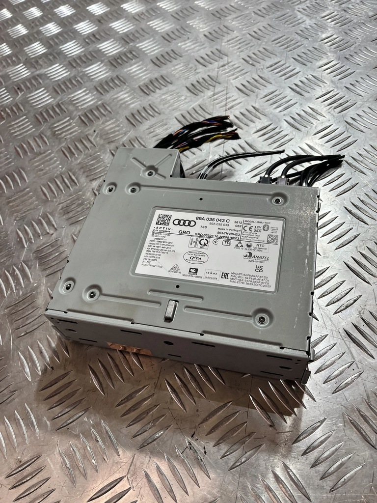 фото №1, Мультимедіа радіо зчитувач audi q4 e-tron 89a035043c