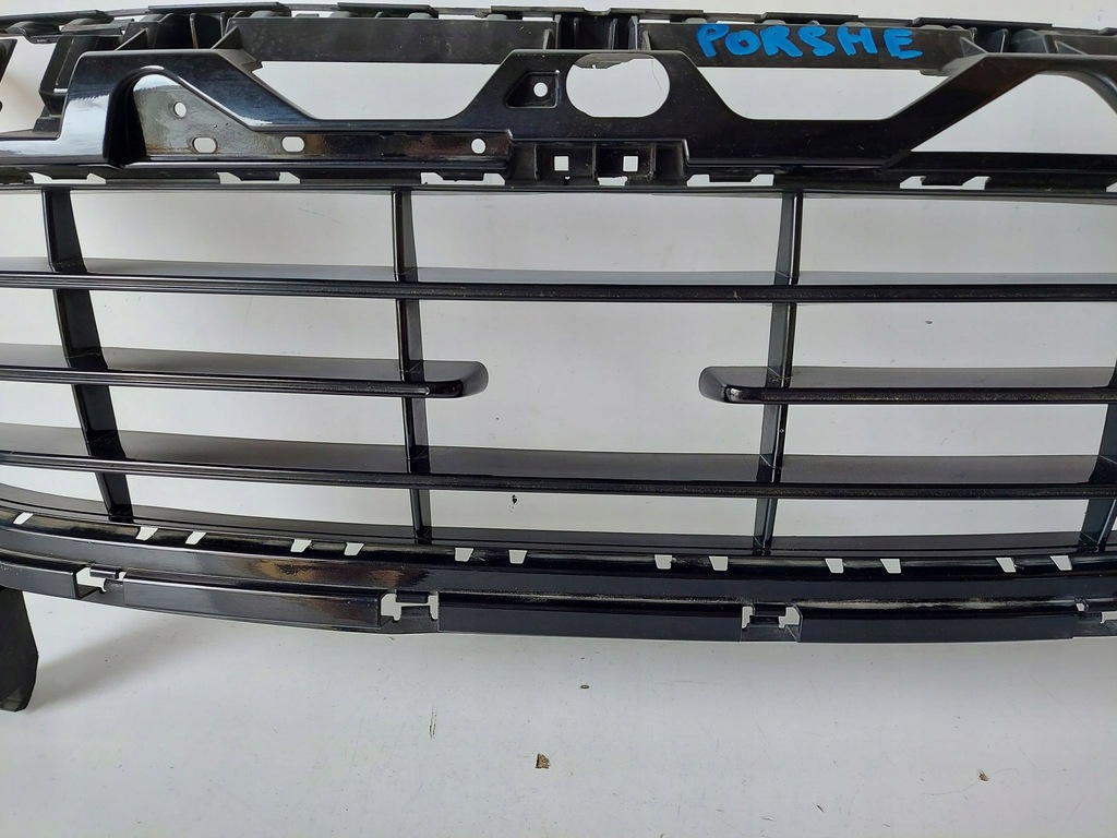 фото №6, Porsche cayenne 7p5 lift решітка середня лак