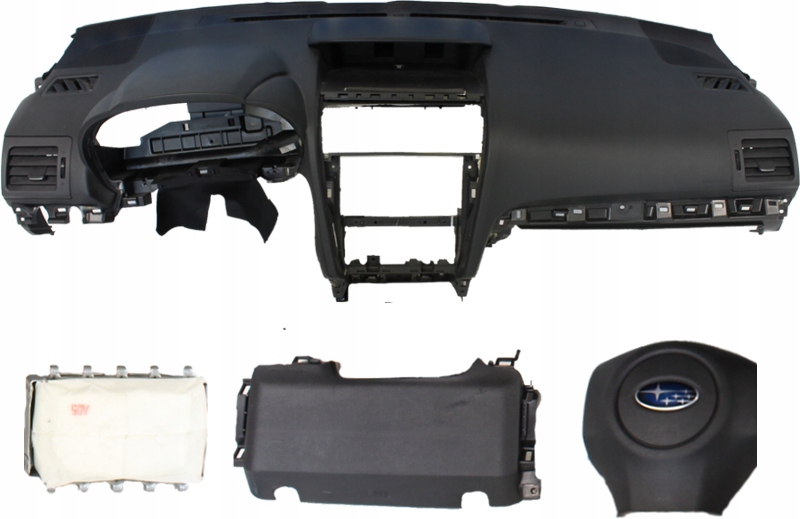 фото №1, Панель приладів консоль подушка безпеки ремені subaru impreza wrx sti