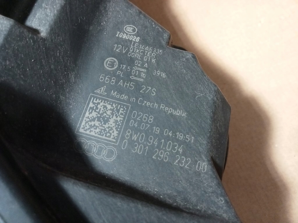 фото №9, Audi a4 s4 b9 8w - лампа фара правый перед 8w0941034