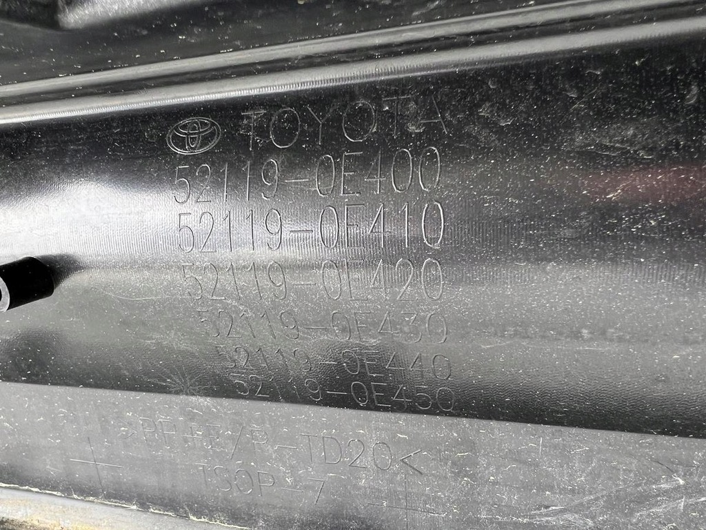 фото №8, Бампер перед передній toyota highlander iv 4 19-