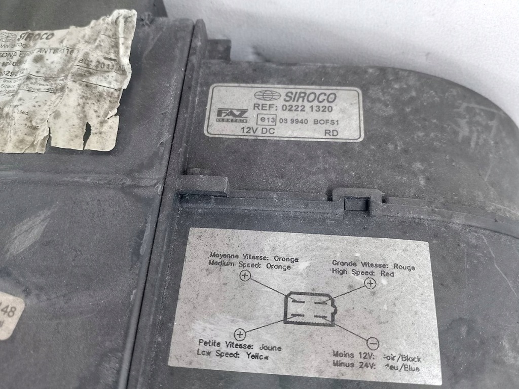 фото №7, Вентилятор обдув, воздуходувка mercedes-benz sprinter w906 02221320 3.0 cdi