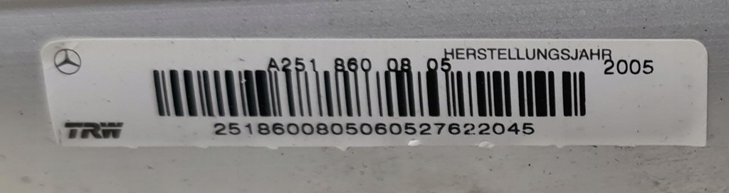 фото №9, Приборная панель консоль ремни подушка безопасности mercedes w251 комплект