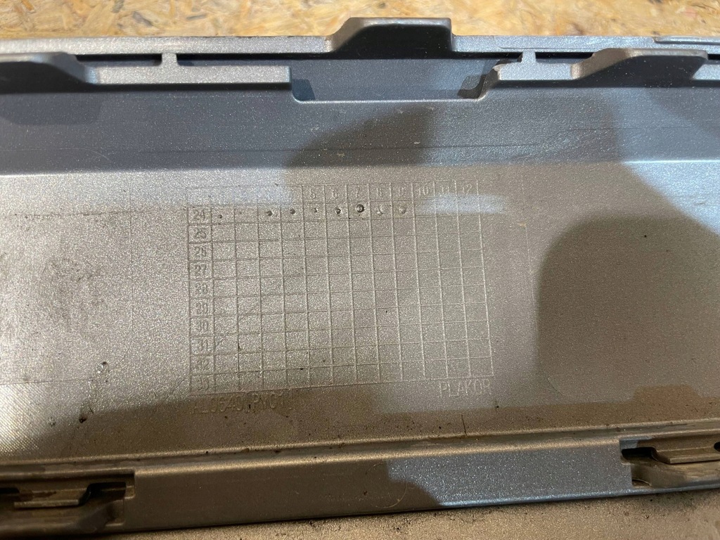 фото №9, Hyundai tucson iv 4 nx4 lift 24- спойлер молдинг накладка бампера задняя задняя