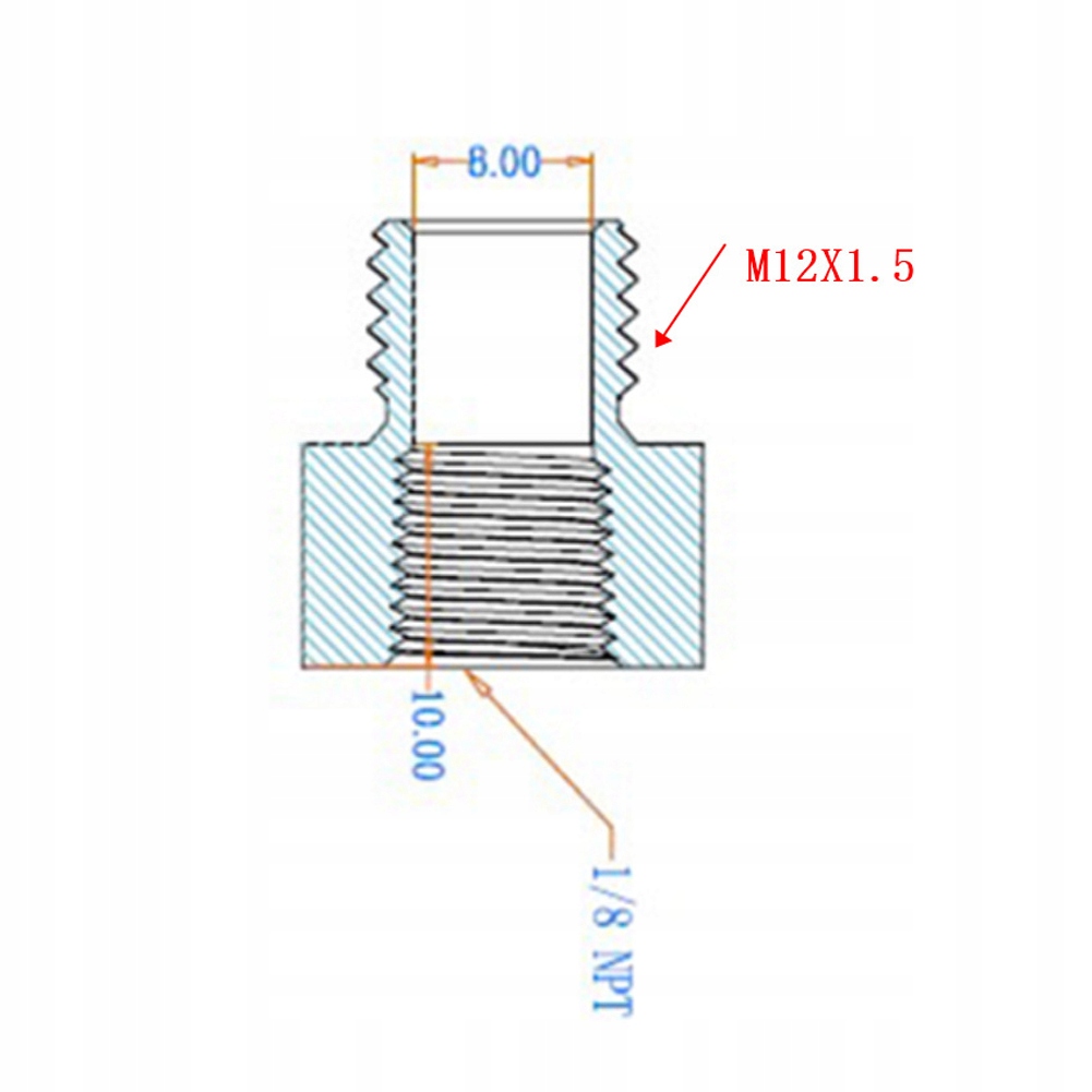 фото №8, Перемикач датчика тиску оливи адаптер