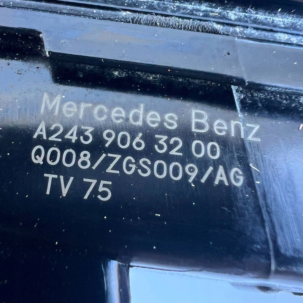 Накладка лампа led решітка перед mercedes eqa w243 243 Зі Шроту