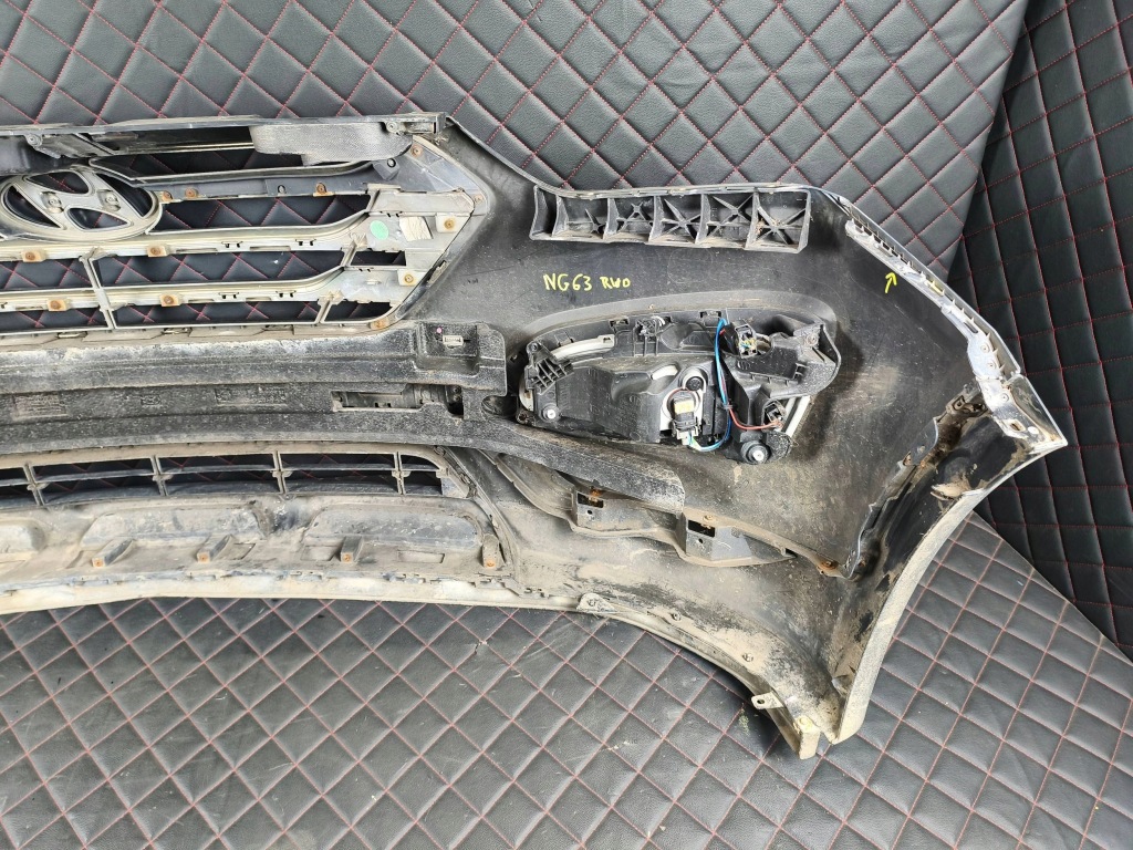 Hyundai snata fe 3 12-15 бампер передний перед с Разборки