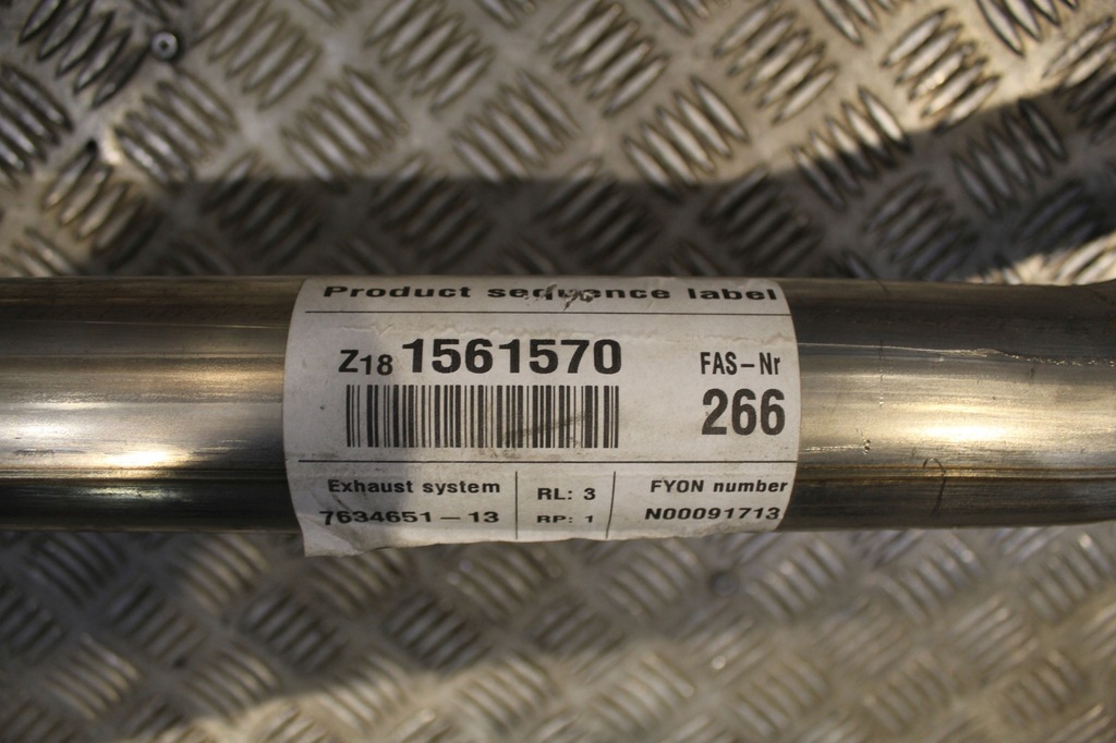 фото №7, Mini cooper s f56 f57 гасник вихлоп новий