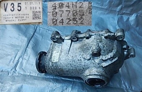 фото №1, Lexus ls 600 ls600h 07- мост передний редуктор