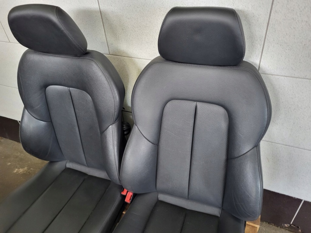 фото №11, Mercedes slk r170 lift сидіння сидіння czarna шкіра uk