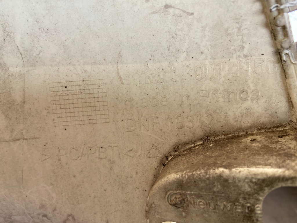 фото №15, Smart 450 fortwo крыло левый перед передний lift coupe