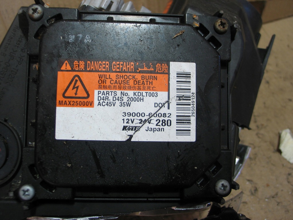 фото №12, Лампа ксенон преобразователь subaru brz toyota gt86