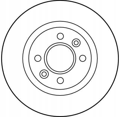 фото №3, 2x trw диск гальмівний. renault 25 84-92 df1017
