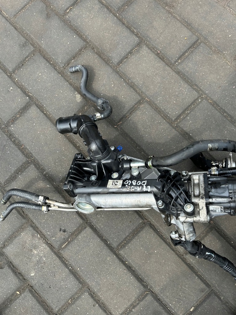 Радиатор egr клапан радиатор fiat tipo 2 doblo 1.6 m-jet 55275659 Доставка