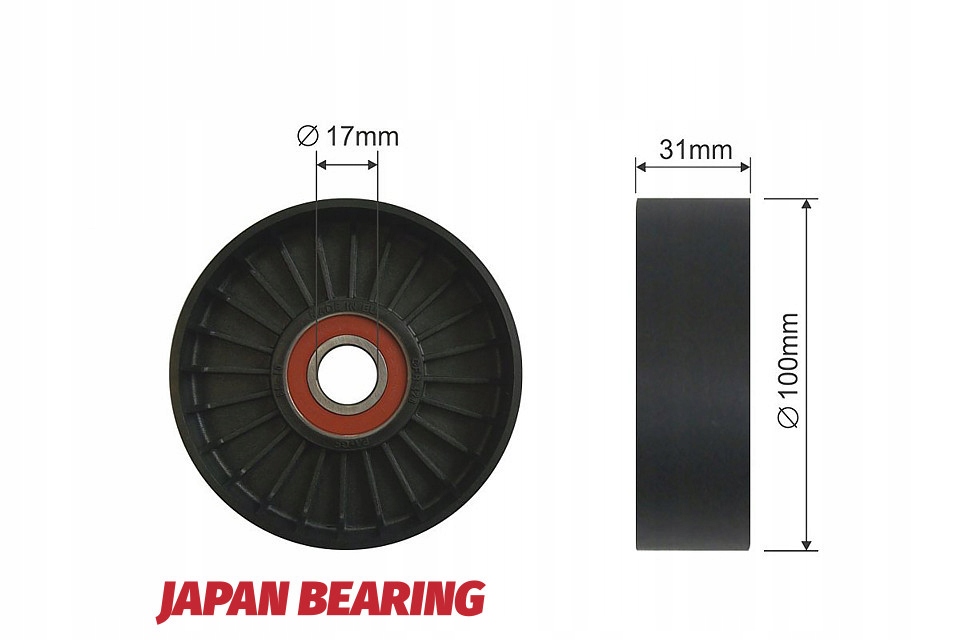 фото №2, Ролик натяжитель ремень клиновой do lexus is 300