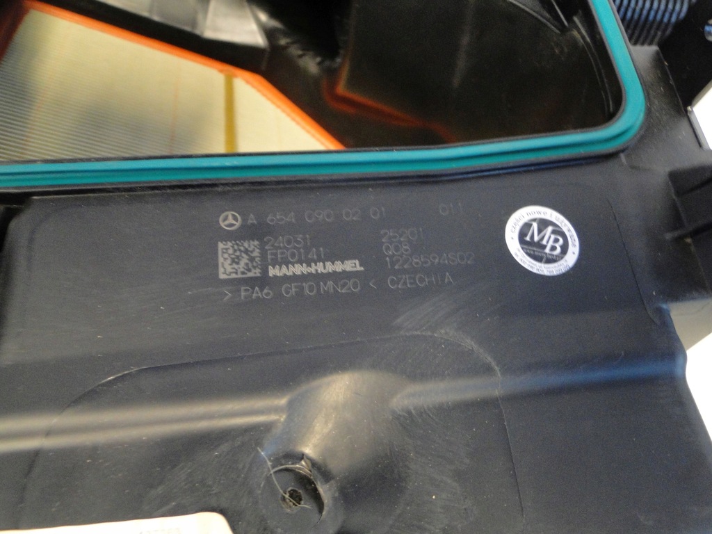 фото №11, Mercedes фильтр воздуха корпус дизель 654 b w247 glb x247 gla h247 247