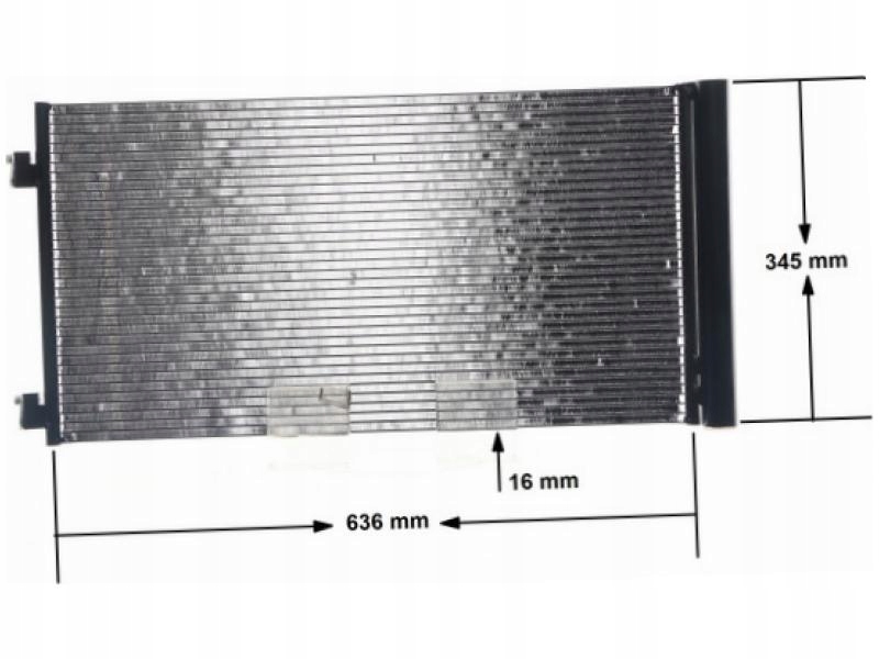 фото №2, Конденсатор кондиционера mini clubman r55 1.6 2.0 08-14