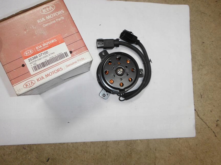 фото №1, Двигатель вентилятора радиатора kia picanto 2004-2007