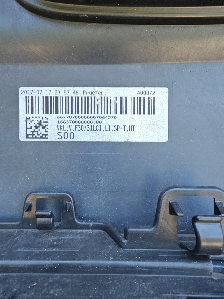 фото №7, Бампер передній задній задня bmw 3 f31 пороги kompletny