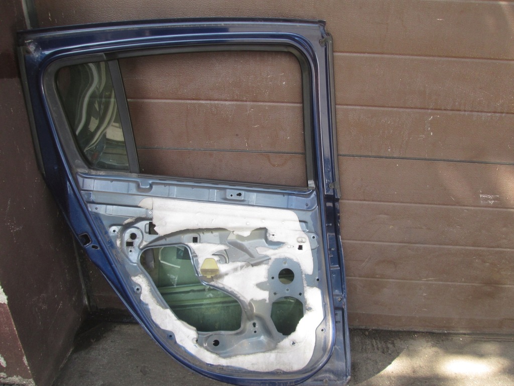 фото №3, Дверь левая задняя задние granatowe renault clio 3 iii