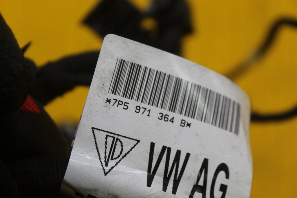 фото №6, Електропроводка джгут сидіння правий перед передній porsche cayenne ii 7p5971364 b