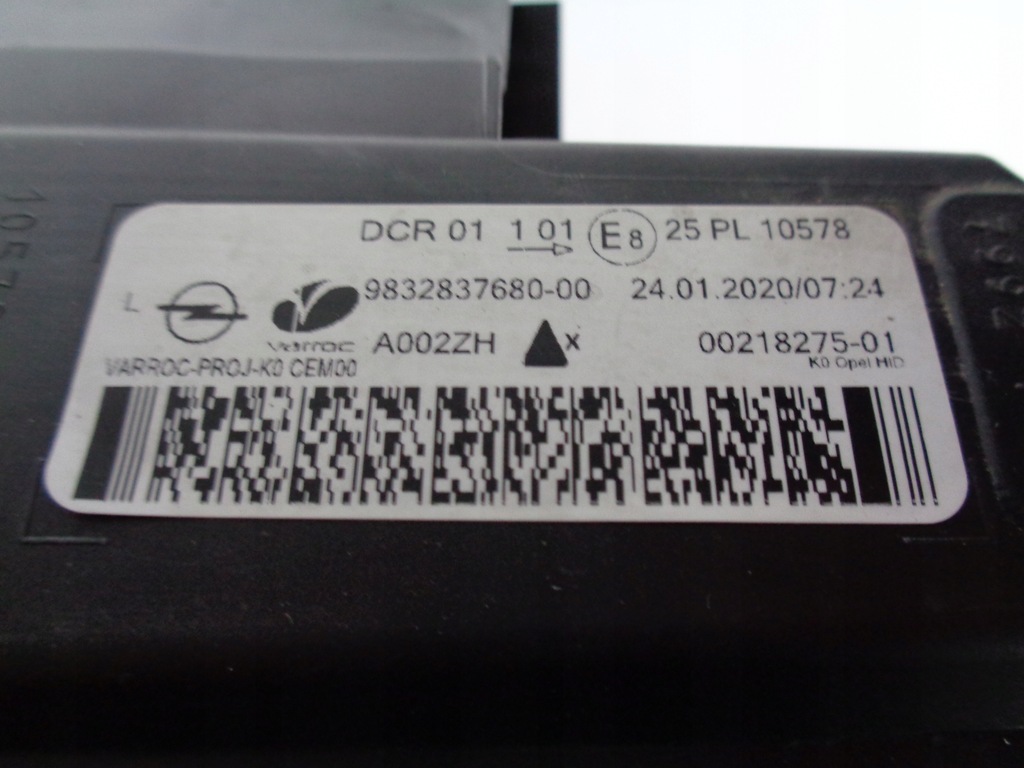 фото №11, Лампа ліва opel vivaro c 19- zafira d ксенон