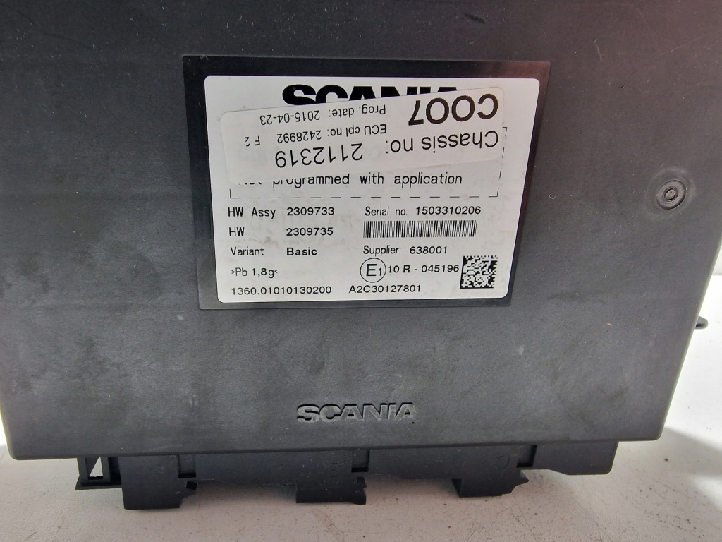 Блок управления модуль координатор coo7 scania r 2309733 2428992 Доставка