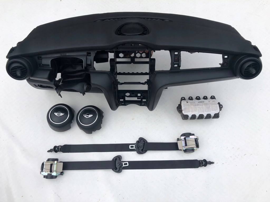 фото №1, Mini cooper f55 приборная панель приборная панель консоль подушки безопасности ремни