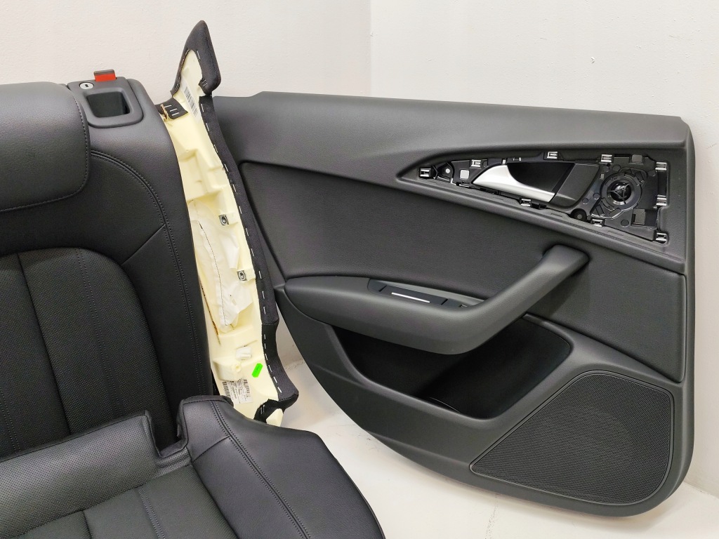 фото №12, Audi a6 c7 lift sedan сиденья заднее сиденье обшивки туннель кожа вентилируемые комплект