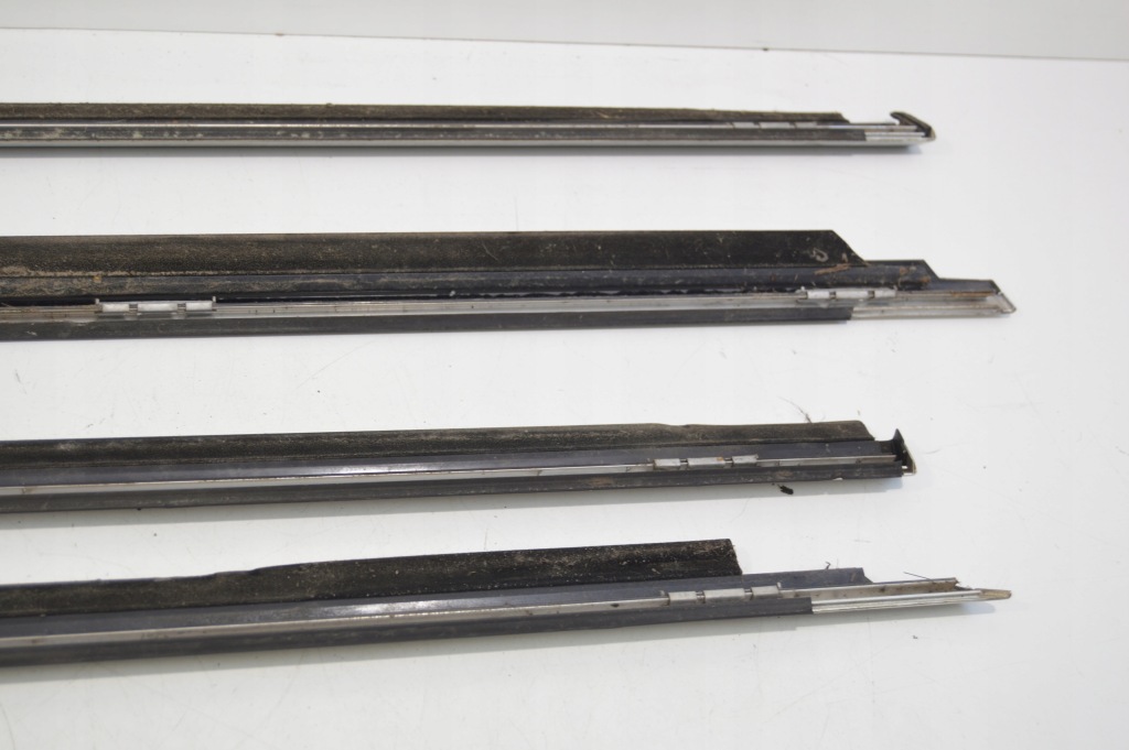 Накладки нижние декоративные окон хром mercedes w140 версия long комплект в Украине