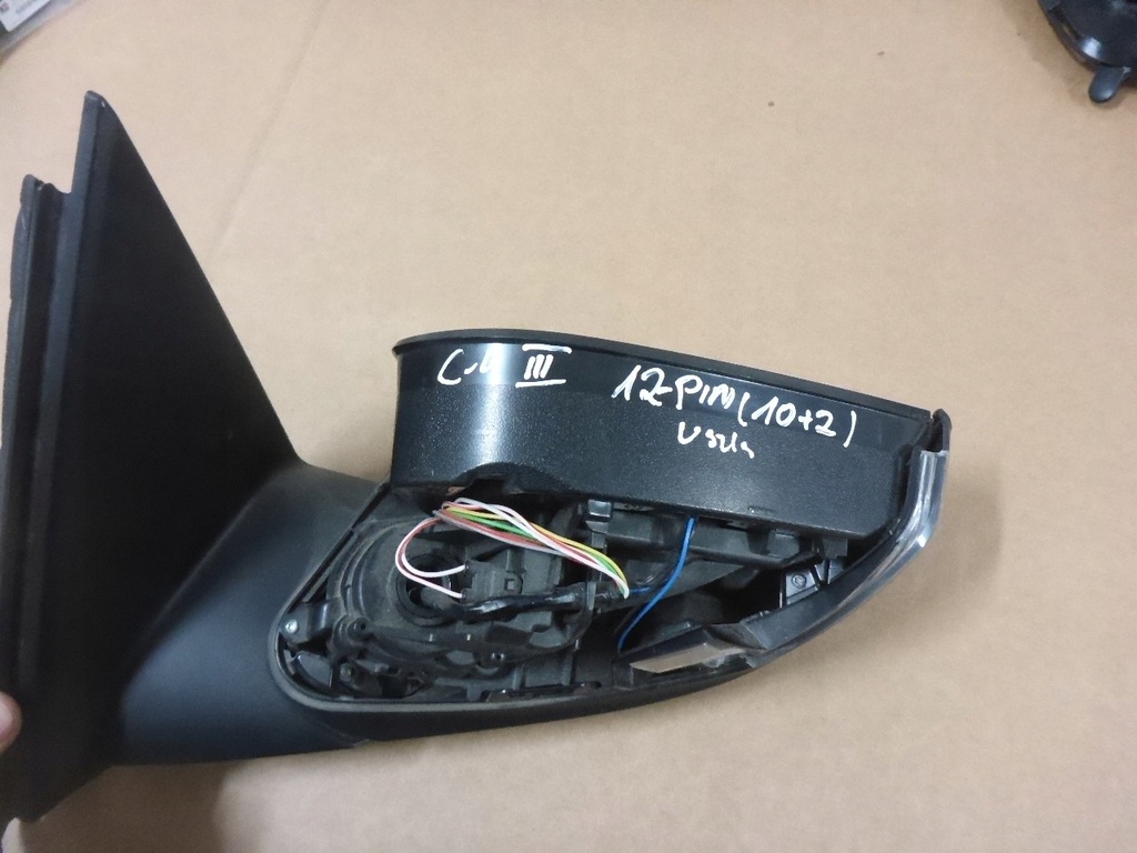 фото №6, Peugeot 308 iii 21- зеркало левая 12-pin оригинал europa