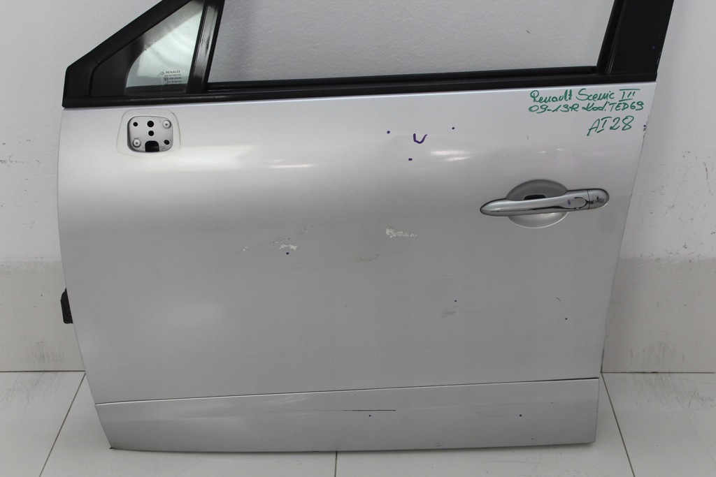 фото №9, Дверь левый перед renault scenic iii 09-12r ted69