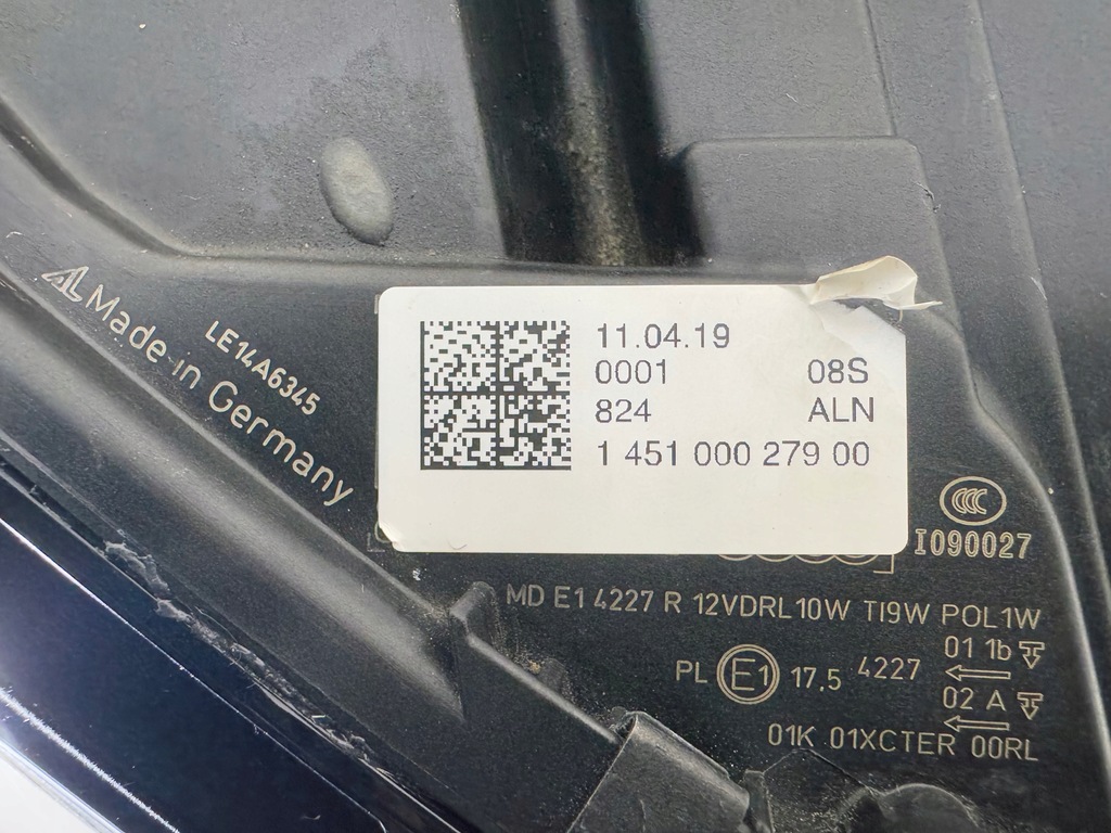 фото №11, Audi a5 s5 8w6 f5 full led лампа правая перед передняя фара eur