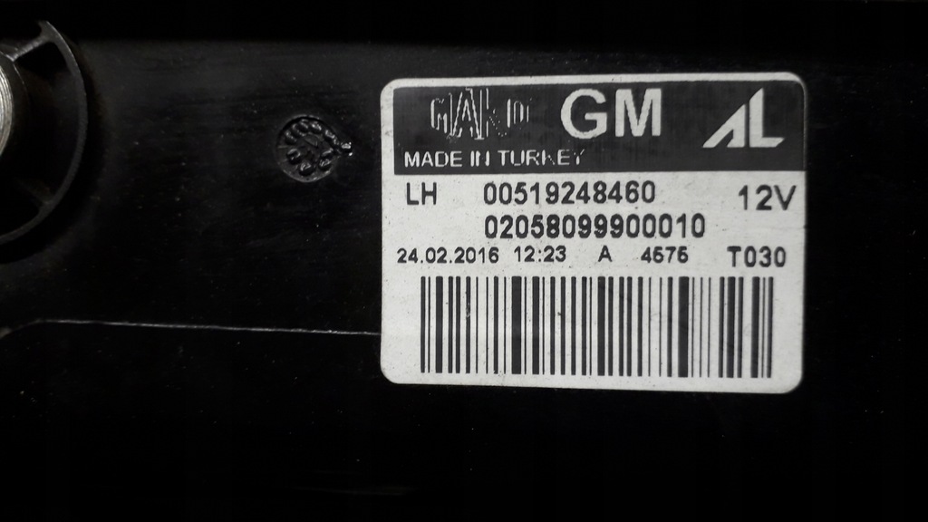 фото №11, Combo d doblo ii 2 лампа ліва задня 00519248460