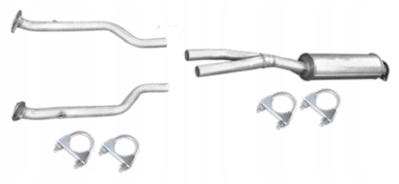 фото №1, Труба гасник середній lexus gs 300 3.0 2005-2010