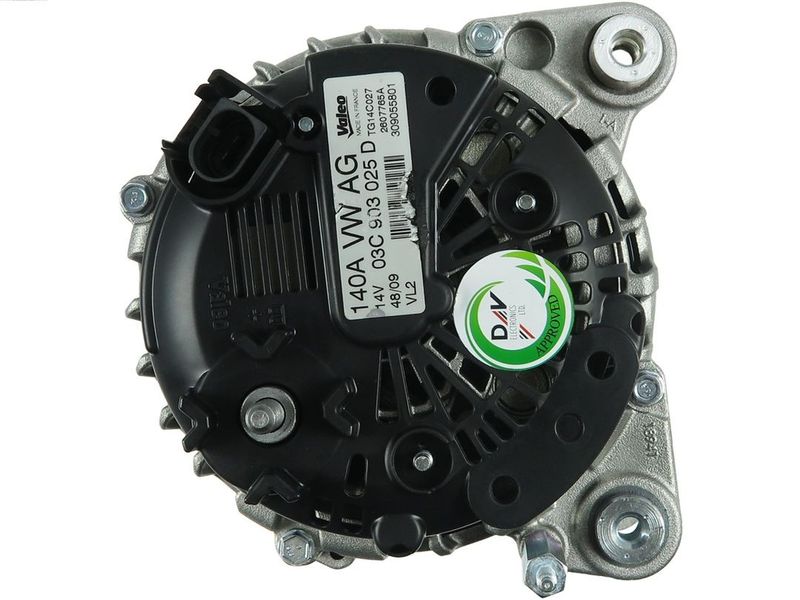Генератор 140a a3311pr as-pl audi seat skoda a3 Доставка