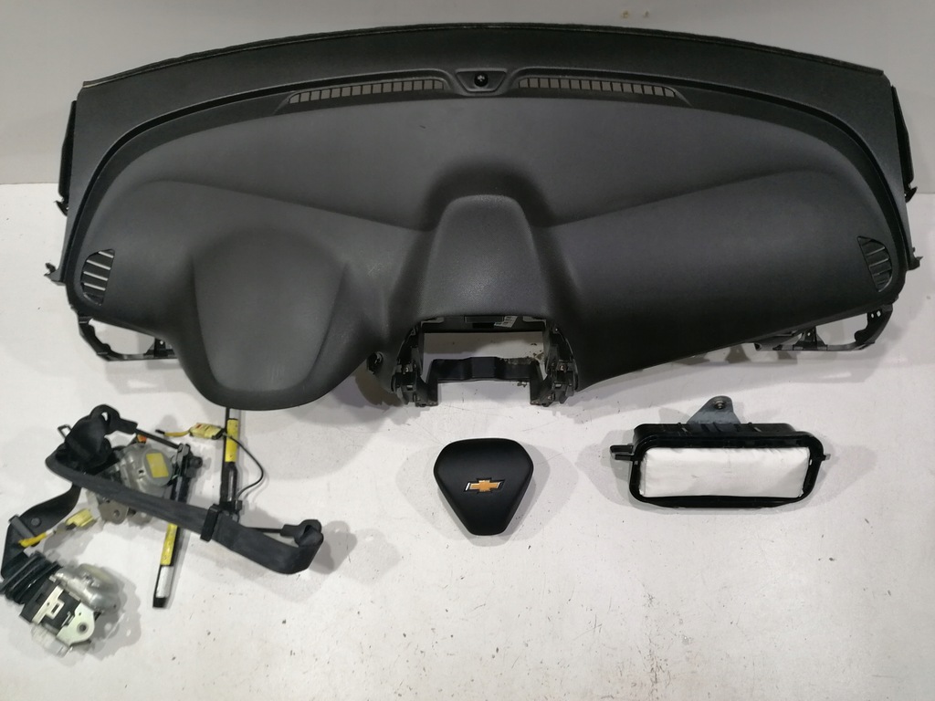 фото №10, Chevrolet spark usa панель приладів консоль подушка безпеки ремені