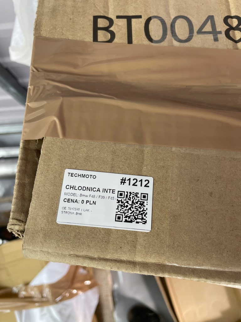 Купити Радіатор інтеркулер bmw f48 f39 f40 f45 f46 mini f55 f56 f57 f60 7617598