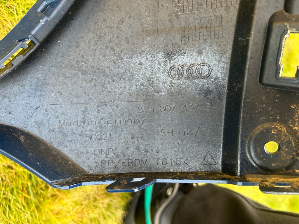 Audi q6 e-tron s-line 85h бампер передний w цвет lx5f Цена