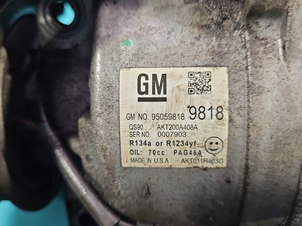 фото №8, Компресор кондиціонера компресор chevrolet aveo t300 95059818