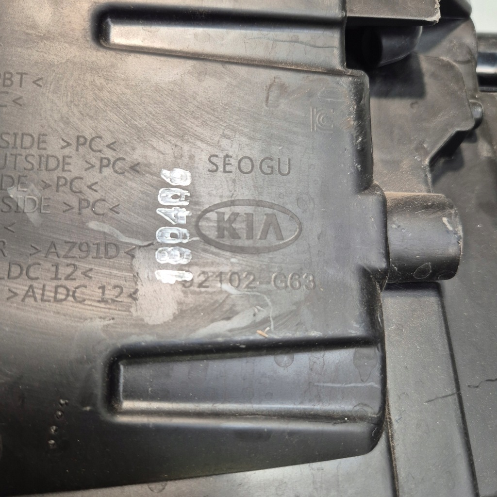 фото №11, Лампа правая фара правый led kia picanto 3 iii ja 92102-g63