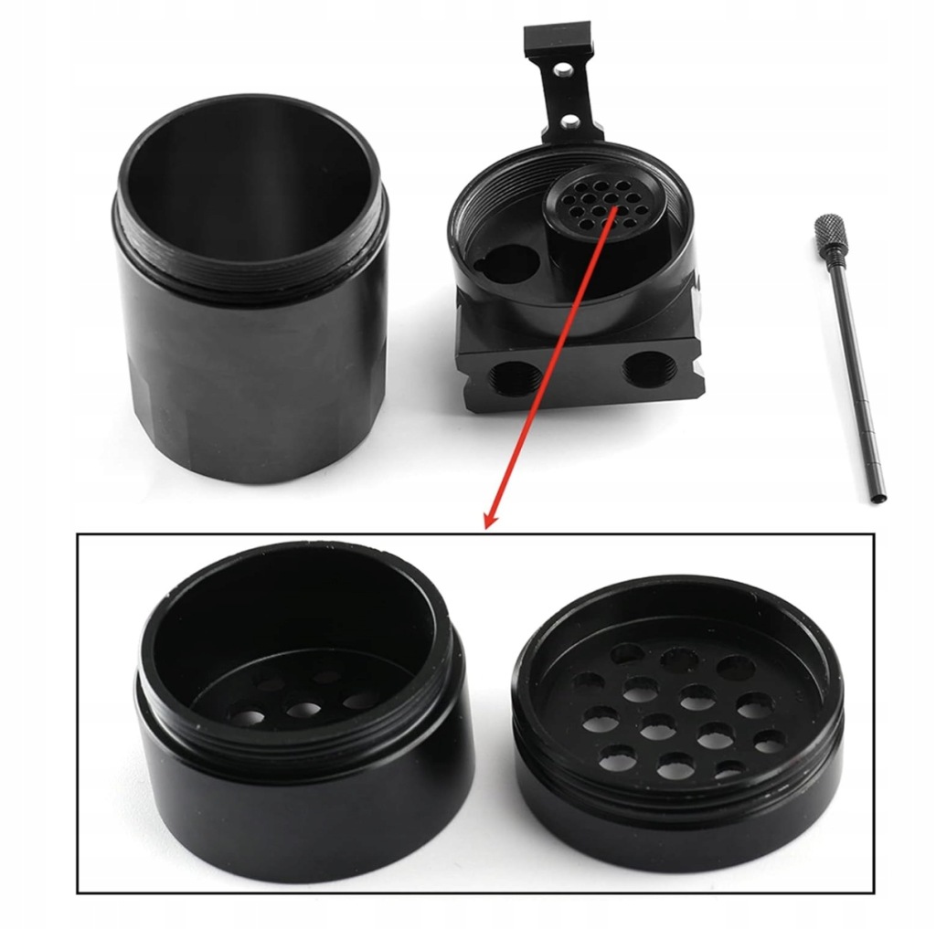 Oil защёлка бак черный сепаратор масла набор с фильтром в Украине