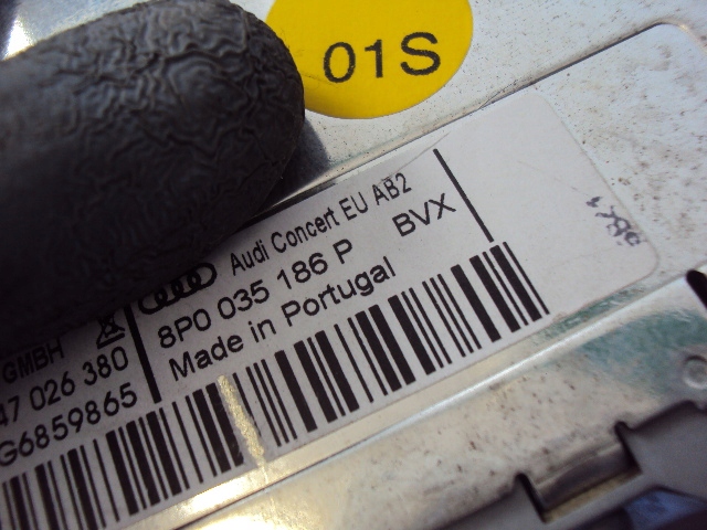 фото №8, Радіо audi a3 8p0 concert 8p0035186p