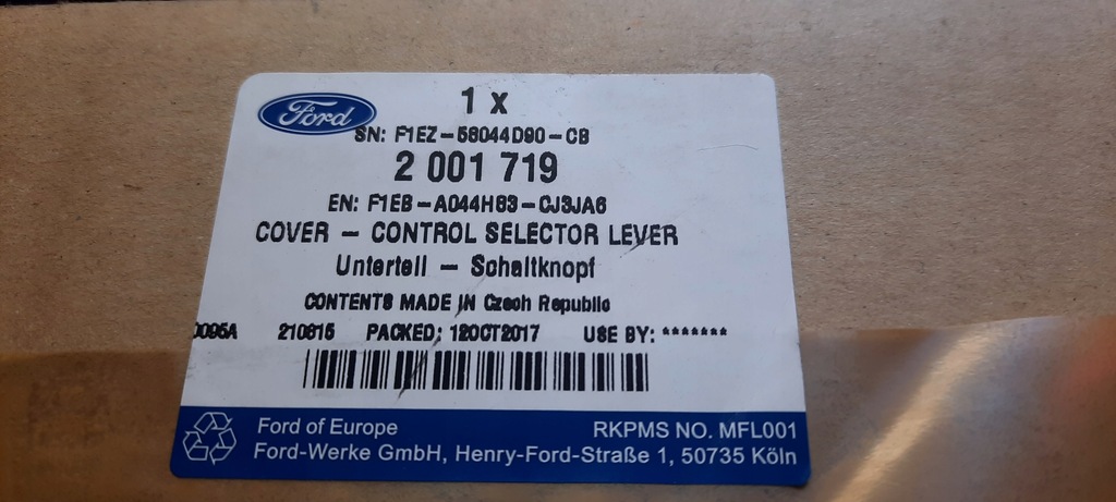 фото №5, Консоль ford focus iii lift оригинальный номер nowa