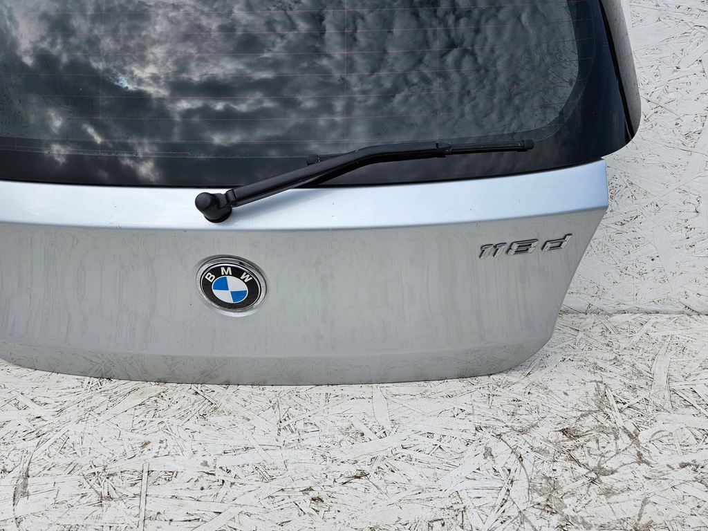 фото №6, Bmw 1 e87 крышка багажника задняя серебристая