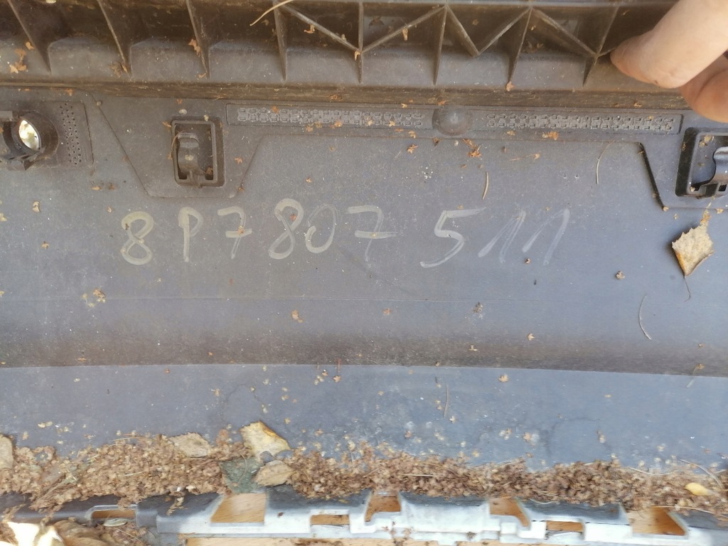 фото №11, Бампер задній задня audi a3 8p cabrio pdc 8p7807511